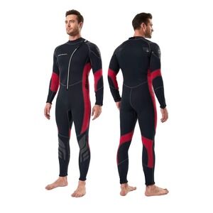 Seaskin Websuit Full Body 3 mm Red Black Adult XL NEW